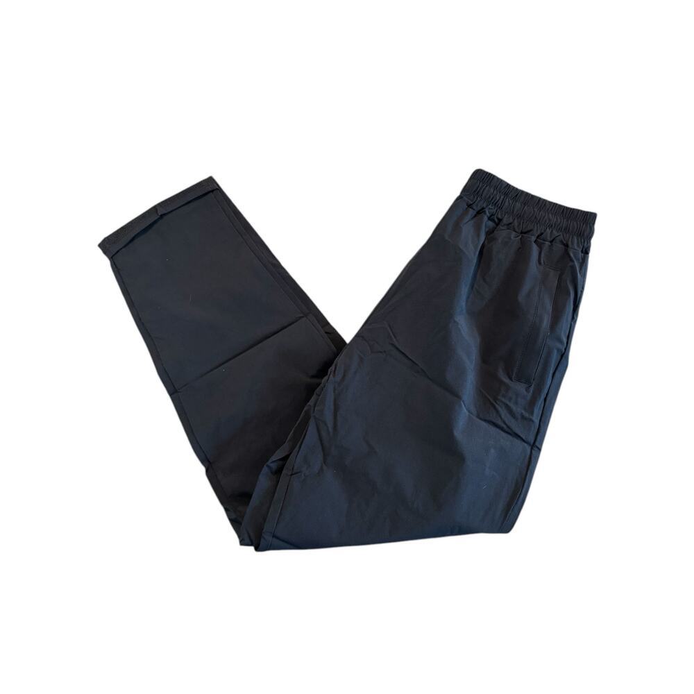 Women’s Large Black Jogger Sweat Pants Pocket Scrub Pants